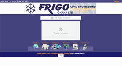 Desktop Screenshot of frigo.com.gh