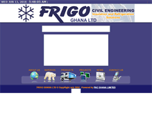 Tablet Screenshot of frigo.com.gh
